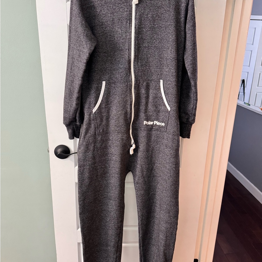 Gray Polar Piece Jumpsuit
